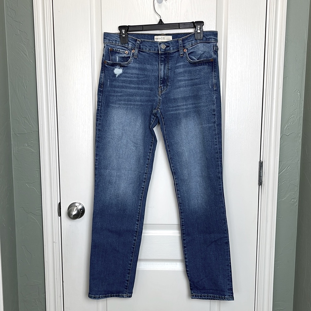 EUC Gap 1969 Real Straight ankle jeans size 29 R